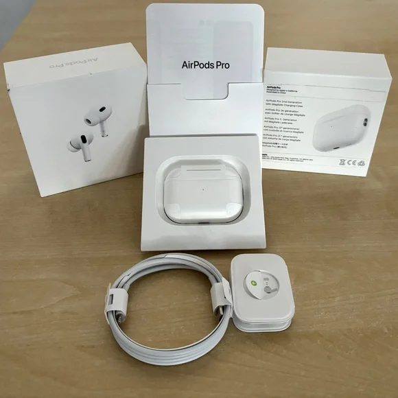 Apple AirPods Pro with Charging Case - White On-Ear Headphones